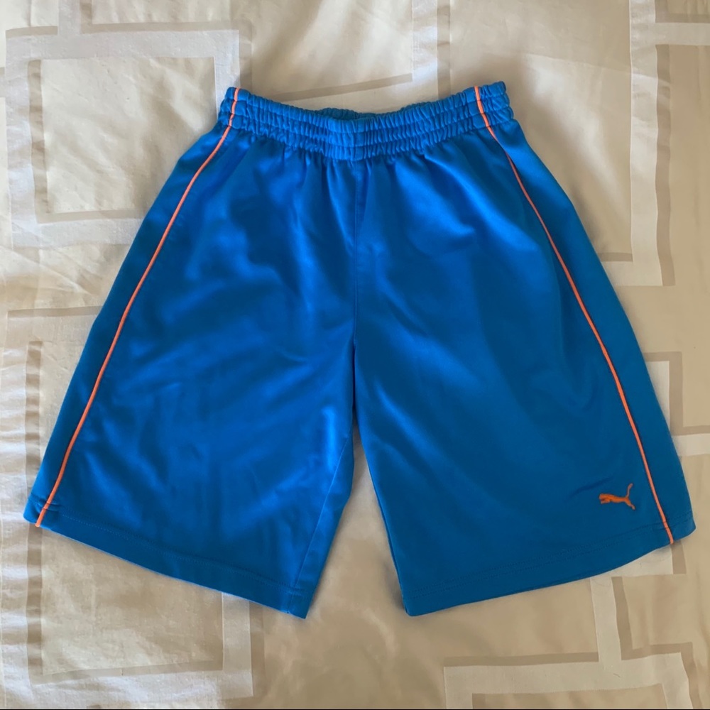 Puma Blue Athletic Shorts